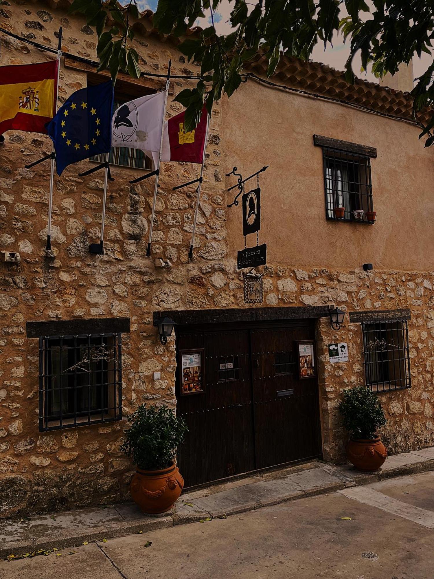 La Posada Del Hidalgo De Alarcon Hostal Exterior foto